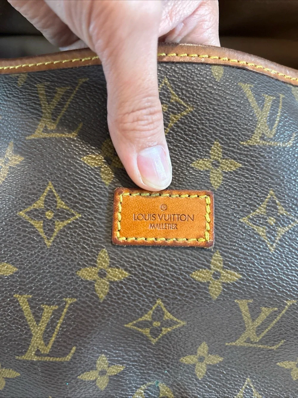 Louis Vuitton FH0950 Saumur 30 Brown Monogram Crossbody Bag - Picture 6 of 16